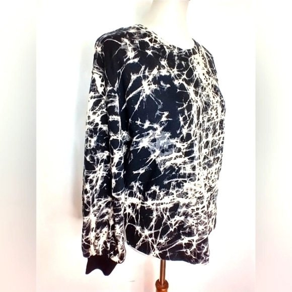 RACHEL COMEY CRACKLE PRINT SWEATSHIRT - Picture 1 of 8